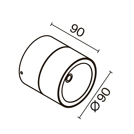 Потолочный светильник Outdoor O310CL-L7W3K - фото