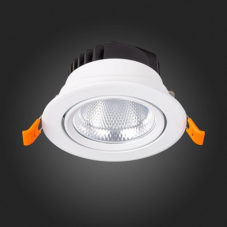 Св-к встр. Белый LED 1*24W 4000K 1 800Lm Ra80 36° IP20 D138xH88 220-240V ST211.548.24.36 - фото