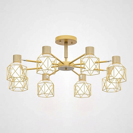 Потолочная Люстра Corf B3 Yellow 8 Lamps Imperiumloft 189497-26 - фото
