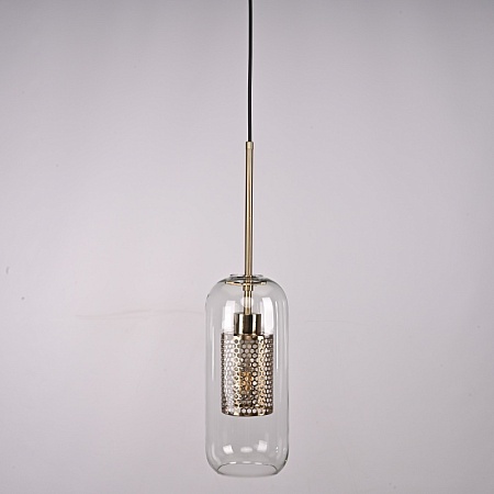 Подвесной Светильник Catch F Cylinder Brass D12 Imperiumloft 186715-26 - фото