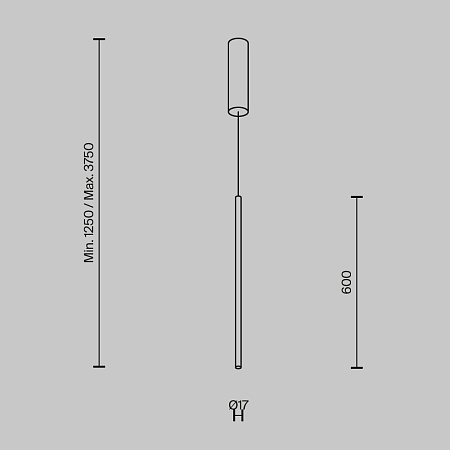 Подвесной светильник Maytoni Halo MOD246PL-L12BSK - фото