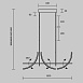 Подвесной светильник Maytoni MOD428PL-L20BK - фото