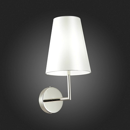 Светильник настенный Никель/Белый E14 1*40W SLE105901-01 - фото