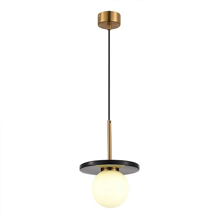 Светильник подвесной ST-Luce Латунь/Латунь, Черный G9 LED 1*5W 4000K SL1191.343.01 - фото