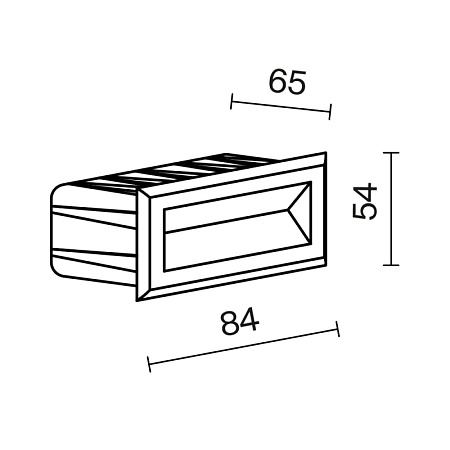 Подсветка для лестниц Outdoor Bosca O045SL-L3B3K - фото