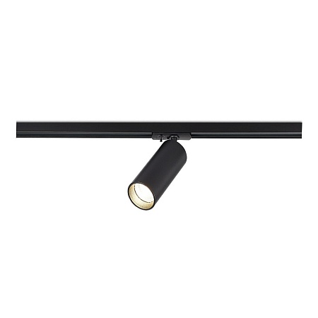 Св-к трек. Черный LED 1*10W 3000K 900Lm Ra>90 24 IP20 DxH- 220V ST382.436.10.TRIAC - фото