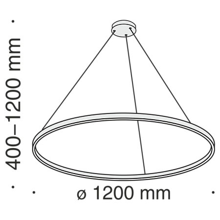 Подвесной светильник Maytoni Rim MOD058PL-L65W4K - фото
