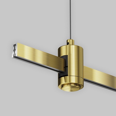 Подвес тросовый Hang одинарный Flarity латунь - фото