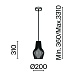 Подвесной светильник Maytoni Roots MOD191PL-01W - фото