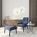Бра Denkirs Round DK5035-SG - фото
