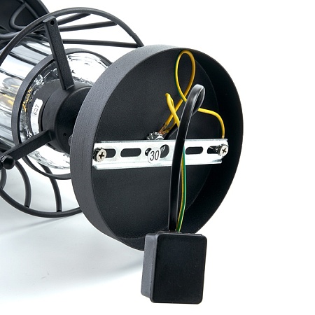 Светильник садово-парковый Feron PL524  на постамент 60W 230V E27, черный - фото