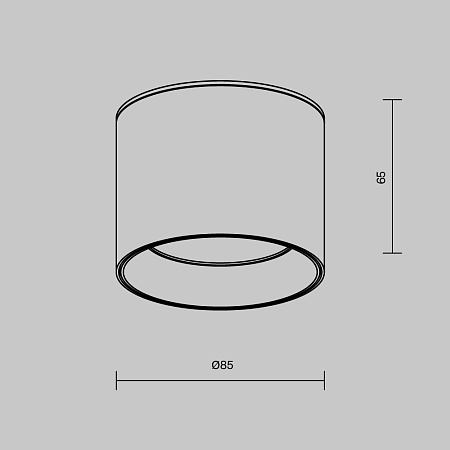 Потолочный светильник Technical Glam C096CL-GX53-B - фото