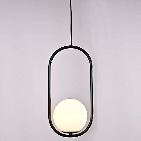 Подвесной Светильник Matthew Mccormick Hoop 40 Black Mila Pendant Imperiumloft 179964-22 - фото