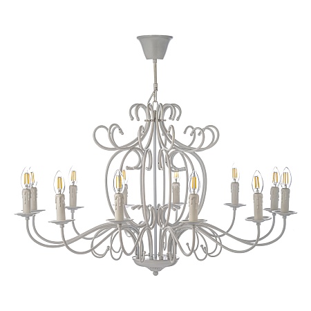 Подвесная люстра Arti Lampadari Amaro E 1.1.12 W - фото