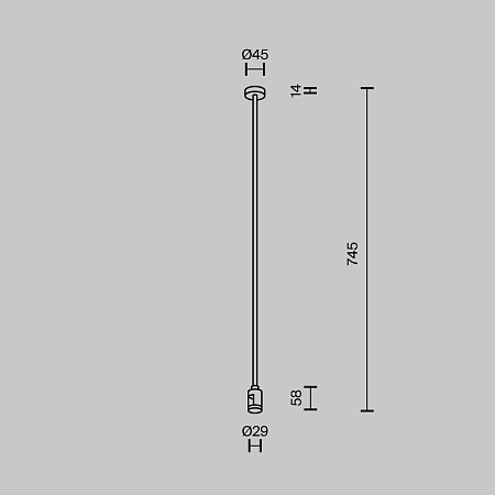 Комплектующие для трековой системы Technical TRA159C-S1-BS - фото