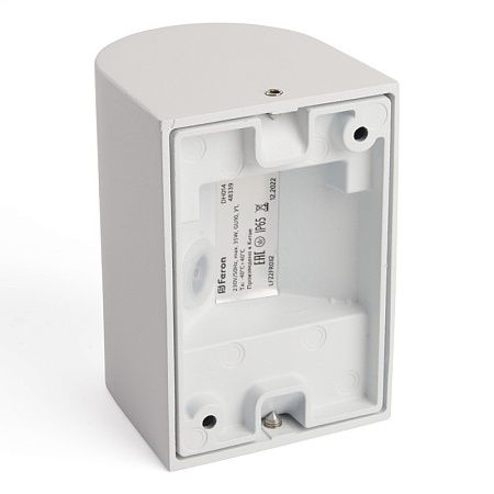 Светильник садово-парковый Feron DH014,на стену, GU10 230V, белый - фото