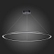 Cветильник подвесной SMART ST-Luce Черный/Белый LED 1*57W 2800-6500K ST605.403.57 - фото