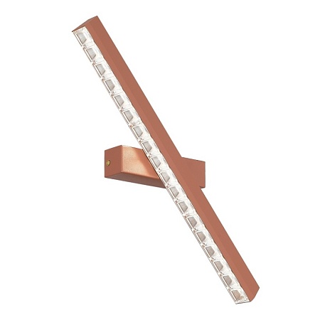 Светильник подвесной ST-Luce терракотовый/прозрачный LED 1*11W 4000K SL1018.623.01 - фото