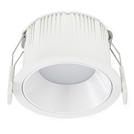 Св-к встр. Белый LED 1*7W 4000K 630Lm Ra80 120° IP20 D85xH45 100-240V ST755.548.07 - фото