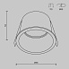 Встраиваемый светильник Technical Reif DL049-01W - фото