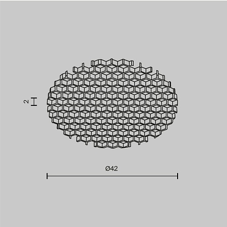 Аксессуар Technical HoneyComb001-D41.5 - фото