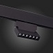 Магнитный трековый светильник Черный LED 1*6W 3000K 532Lm Ra>80 36° IP20 L120xW22xH134 ST362.436.06 - фото