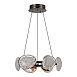 Светильник подвесной ST-Luce черный/ золотистый / прозрачный LED 1*48W 4000K SL6018.203.48 - фото