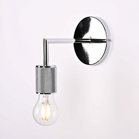Бра Rh Utilitaire Single Sconce Silver Imperiumloft 123286-22 - фото
