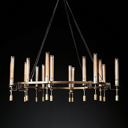 Люстра Rh Fontanelle Round Chandelier 16 Imperiumloft 74975-22 - фото