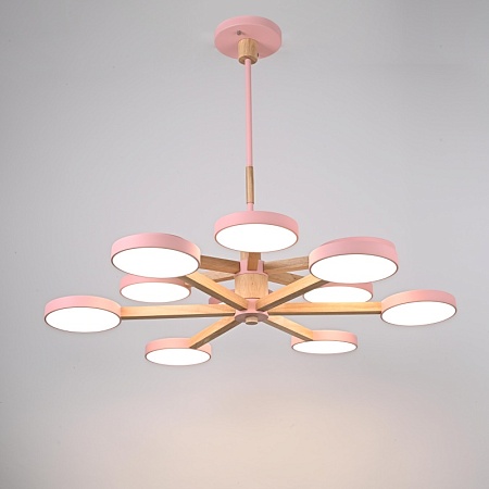 Подвесная Люстра Turna Dbl L12 Pink Imperiumloft 229083-26 - фото