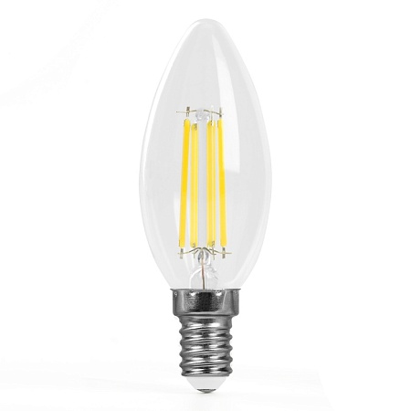 Лампа светодиодная Feron.PRO LB-1206 Свеча E14 6W 1000LM 175-265V 6400K - фото