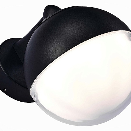 Светильник уличный настенный ST-Luce Черный/Белый E27 1*40W SL9000.401.01 - фото