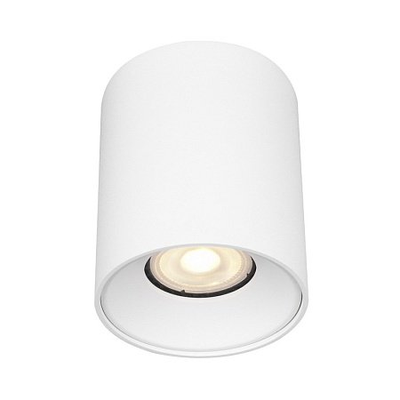 Светильник потолочный Белый GU10 1*50W IP20 D80xH95 220V Без ламп ST167.502.01 - фото