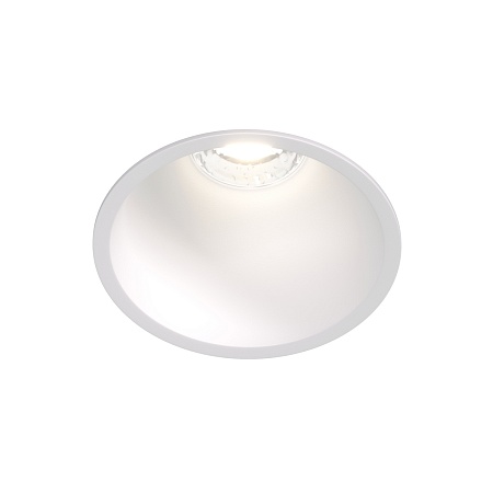 DK3026-WH Встраиваемый светильник, IP 20, 10 Вт, GU5.3, LED, белый, пластик - фото