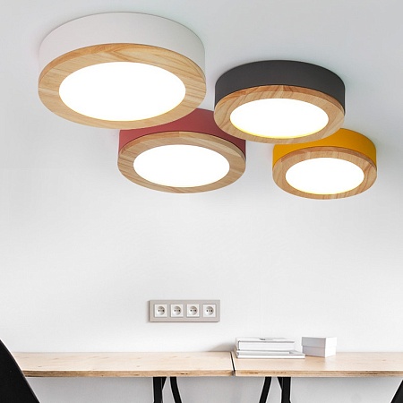 Потолочная Люстра Wudda D30 Желтый Imperiumloft 179763-26 - фото