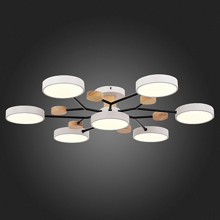 Светильник потолочный Белый/Белый LED 7*12W 3000K/4500K/6000K SLE6006-502-07 - фото