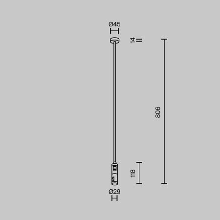 Комплектующие для трековой системы Technical TRA159C-D1-BS - фото