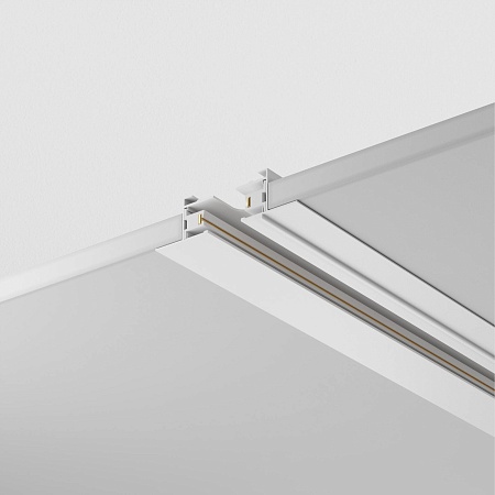 Трековая система Technical встраиваемая однофазная (220 Вольт) белая 200x200 TS-R-200-TR025-1-GU10-W