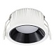 Св-к встр. Черный LED 1*7W 4000K 630Lm Ra80 120° IP20 D85xH45 100-240V ST755.448.07 - фото