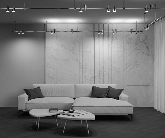 Трековый светильник Technical TR146-1-5W4K-PT - фото