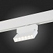 Магнитный трековый светильник белый LED 1*6W 4000K 532Lm Ra>80 36° IP20 L120xW22xH134 4 ST362.546.06 - фото