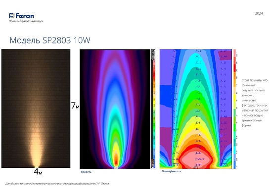 Светодиодный светильник тротуарный (грунтовый) Feron SP2803, 10W, AC/DC12V, низковольтный, 3000К, металлик, 160*H90mm, вн.диаметр: 110mm, IP67 - фото