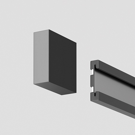 Трековая система Technical гибкая на стену чёрная 300x300x300 TS-Z-300-TR202-1-10W3K-B