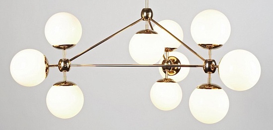 Люстра Modo Chandelier White Glass L10 Imperiumloft 73451-22 - фото