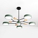 Люстра На Штанге Meade 6 Lamps Green Imperiumloft 207859-26 - фото