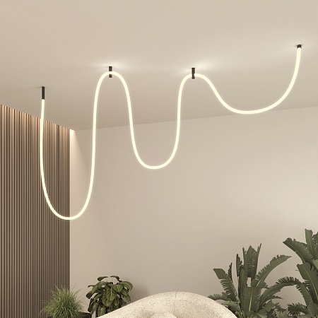Гибкий неон 336Led 12W IP20 3000K Full light круглый теплый белый, 5 м 24V 12W 336Led 2835 IP20 Elektrostandard - фото