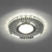 Светильник встраиваемый с LED подсветкой Feron CD979 потолочный MR16 G5.3 прозрачный, хром - фото