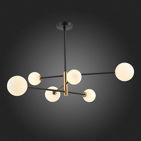 Светильник потолочный Черный, Бронза/Белый G9 6*5W SLE220103-06 - фото