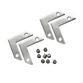 Уголок 90° горизонтальный к-т (4 соединителя+8 винтов) для ST001.129.00 ST-Luce Серебри ST001.179.00