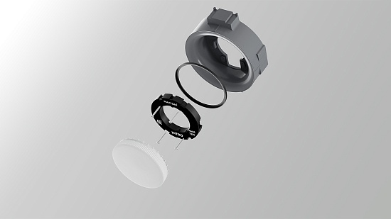 Встраиваемый светильник Technical Intro DL019-GX53-B - фото